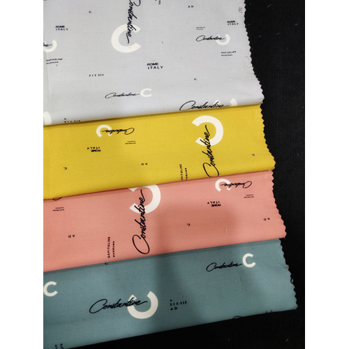 Oxford Lycra Printed Fabric